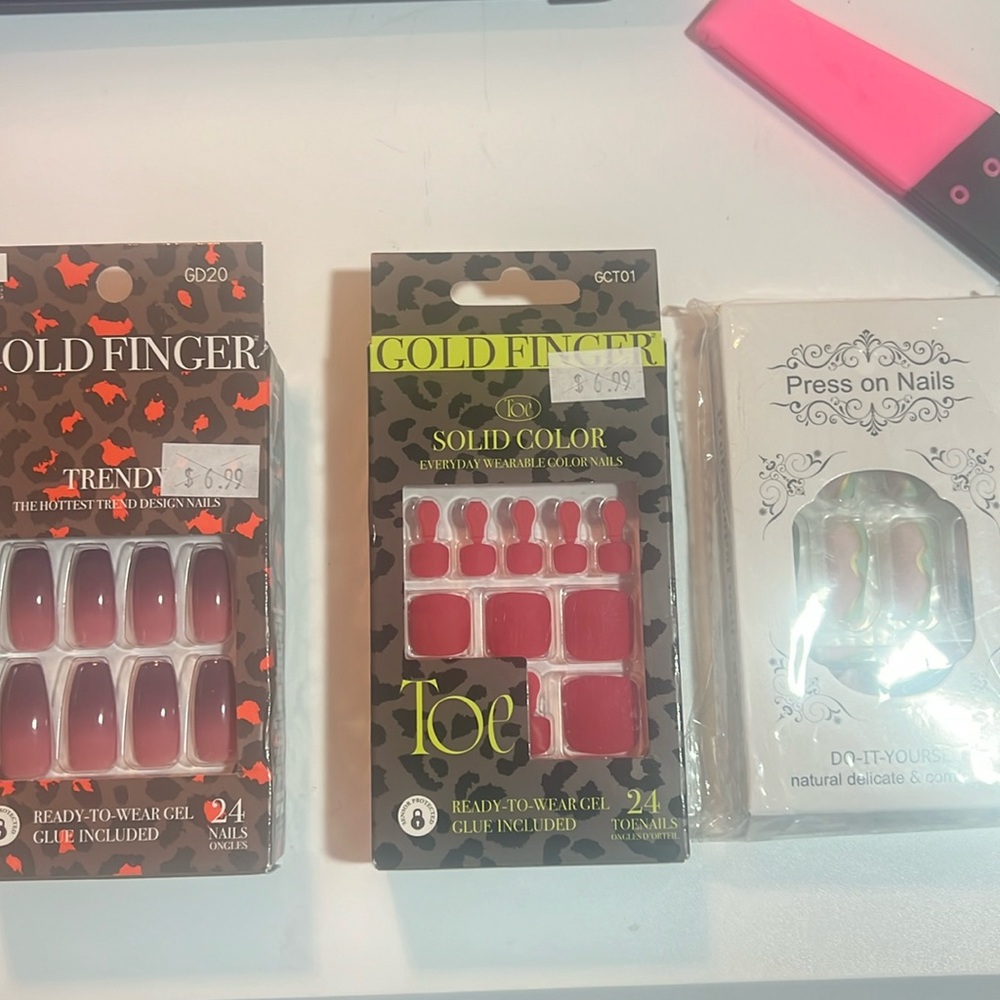 NEW Press On Nail Sets